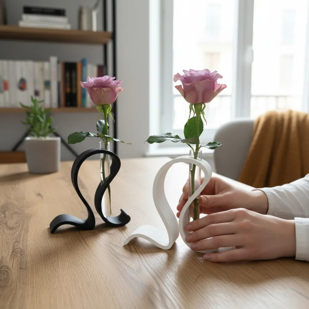 Vase design minimaliste – Soliflore décoratif