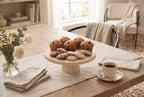 Présentoir à gâteaux côtelé, plateau à biscuits