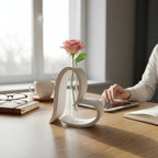Vase soliflore cœur