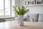 Vase décoratif facetté moderne
