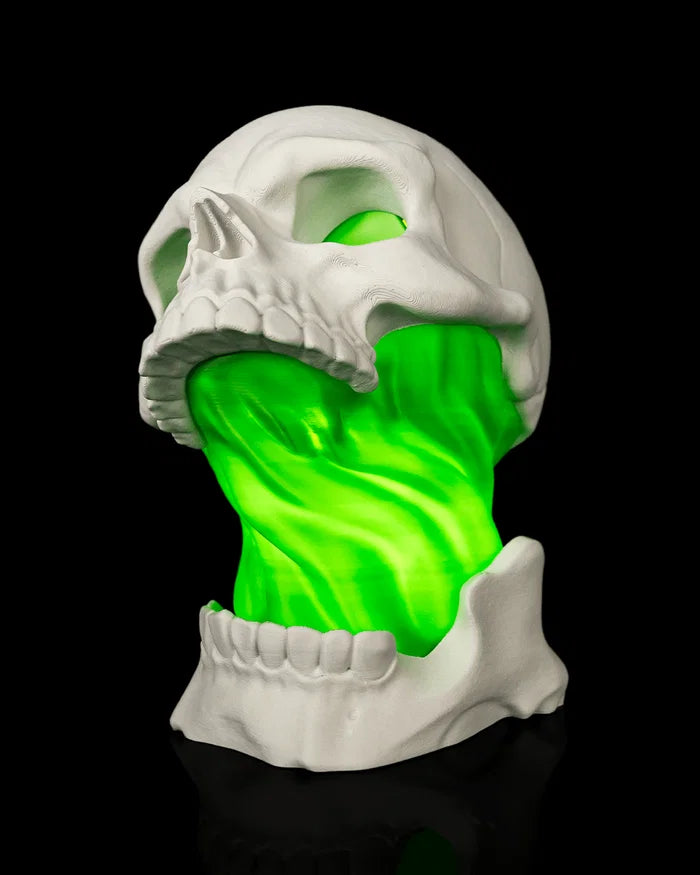 Crâne lumineux Halloween