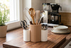 Porte-ustensiles de cuisine moderne, 3 compartiments V2