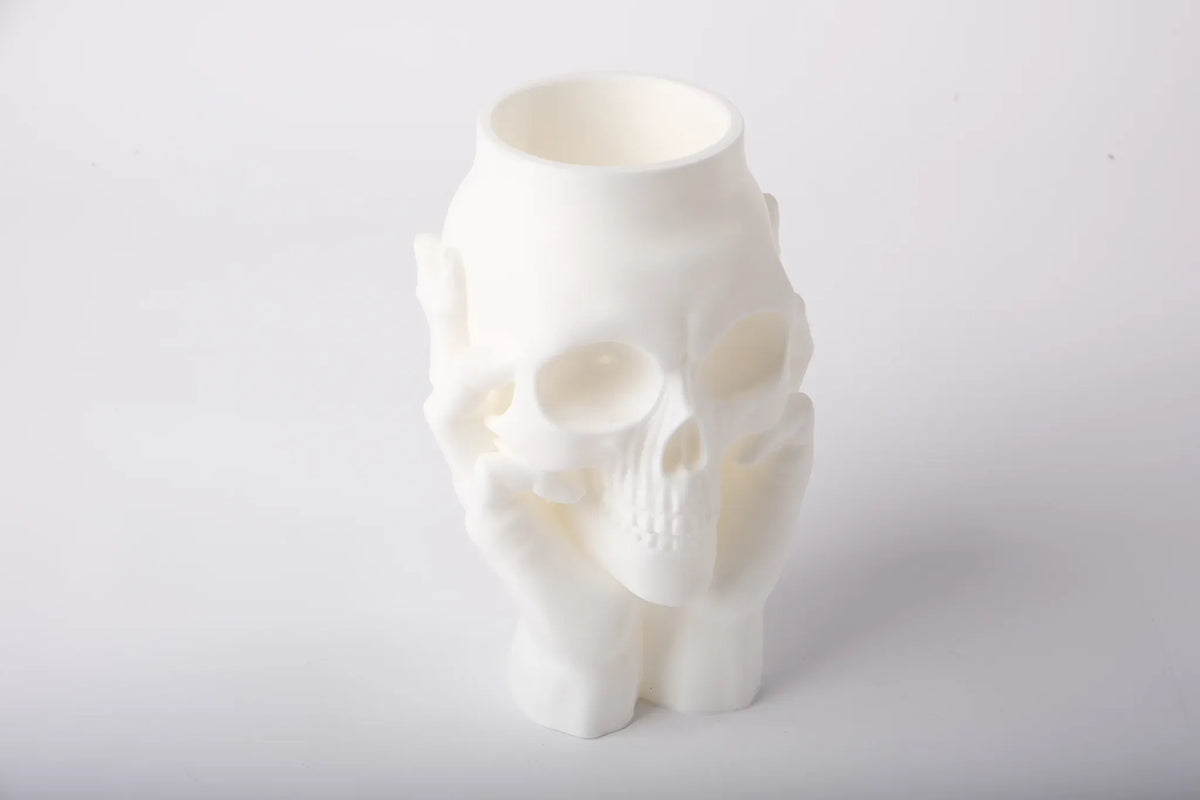 Vase Crâne et Mains