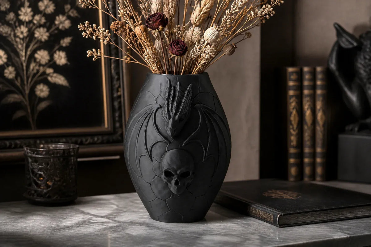 Vase Crâne de Dragon