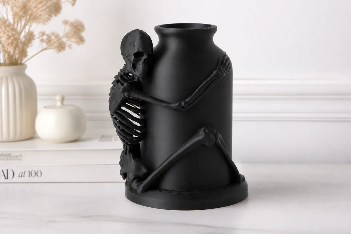 Vase Étreinte de Squelette