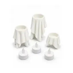 Set de 3 Bougeoirs Fantômes Flottants