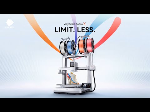 Anycubic Kobra X FDM Multi-couleur haute vitesse LeviQ