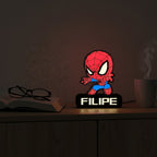 Veilleuse Spiderman personnalisé