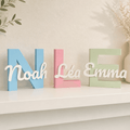 Lettre décorative personnalisée avec prénom