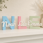 Lettre décorative personnalisée avec prénom