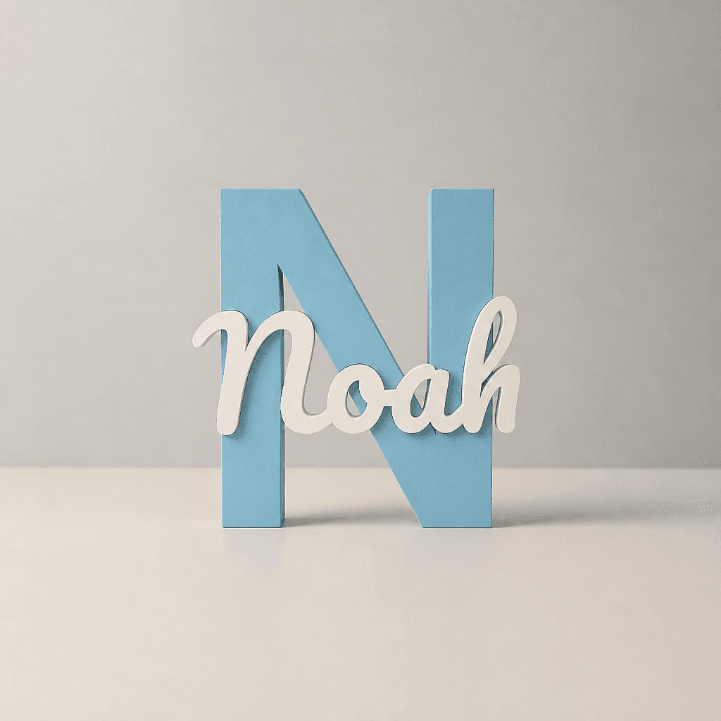 Lettre décorative personnalisée avec prénom
