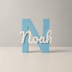 Lettre décorative personnalisée avec prénom