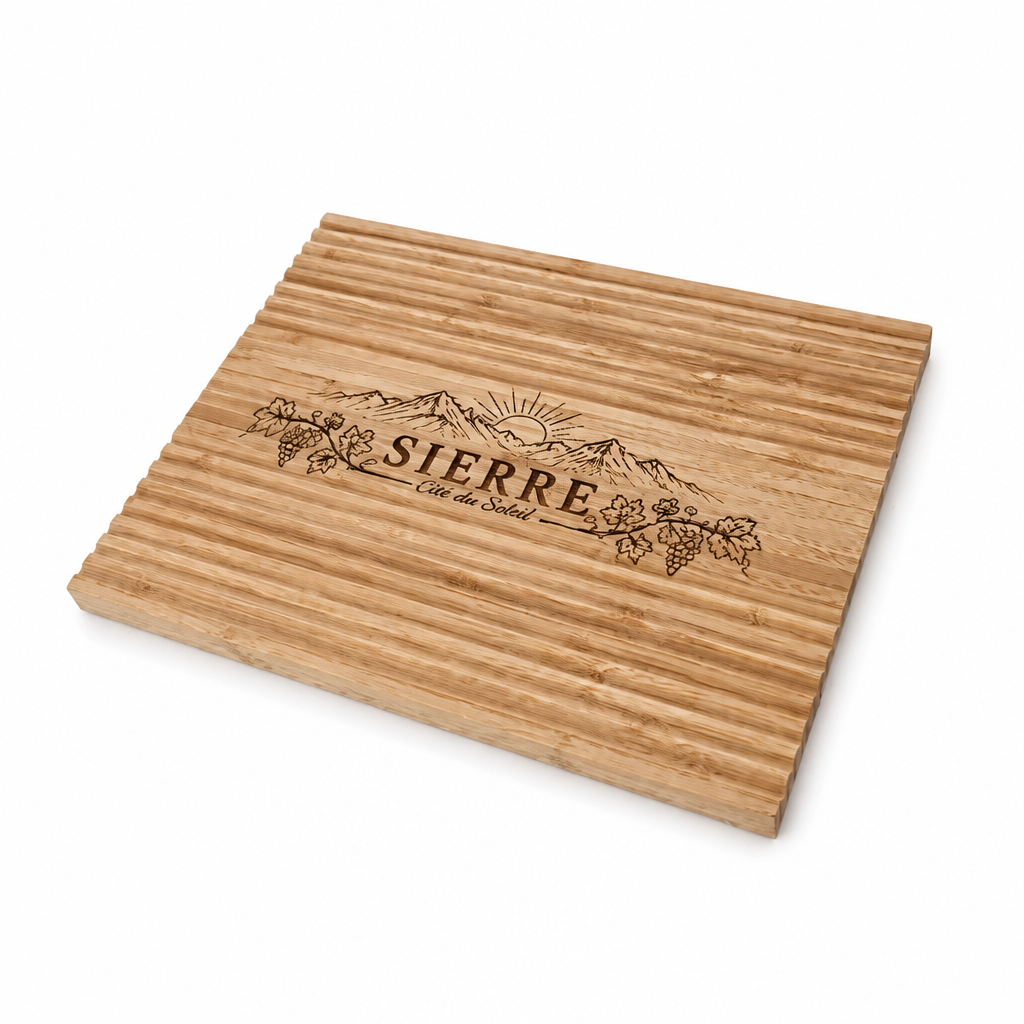 Plateau en bois personnalisé – Gravure laser