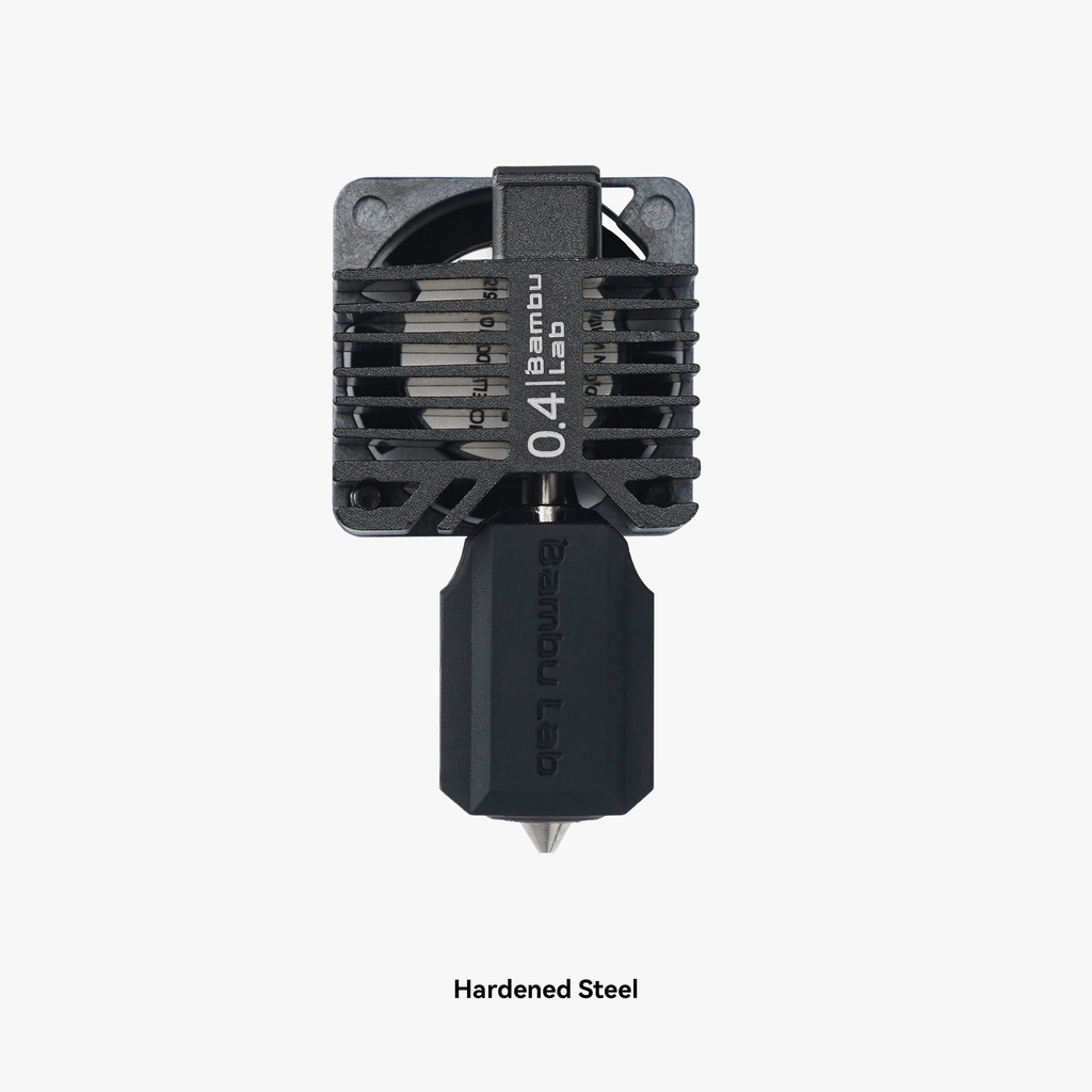 Bambu Lab Complete Hotend - P1/P1S, 0,4 mm - Acier trempé