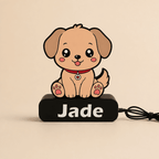 Veilleuse Chiot personnalisée