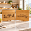 Plateau en bois personnalisé – Gravure laser