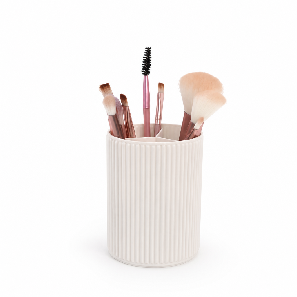 Pot à pinceaux de maquillage