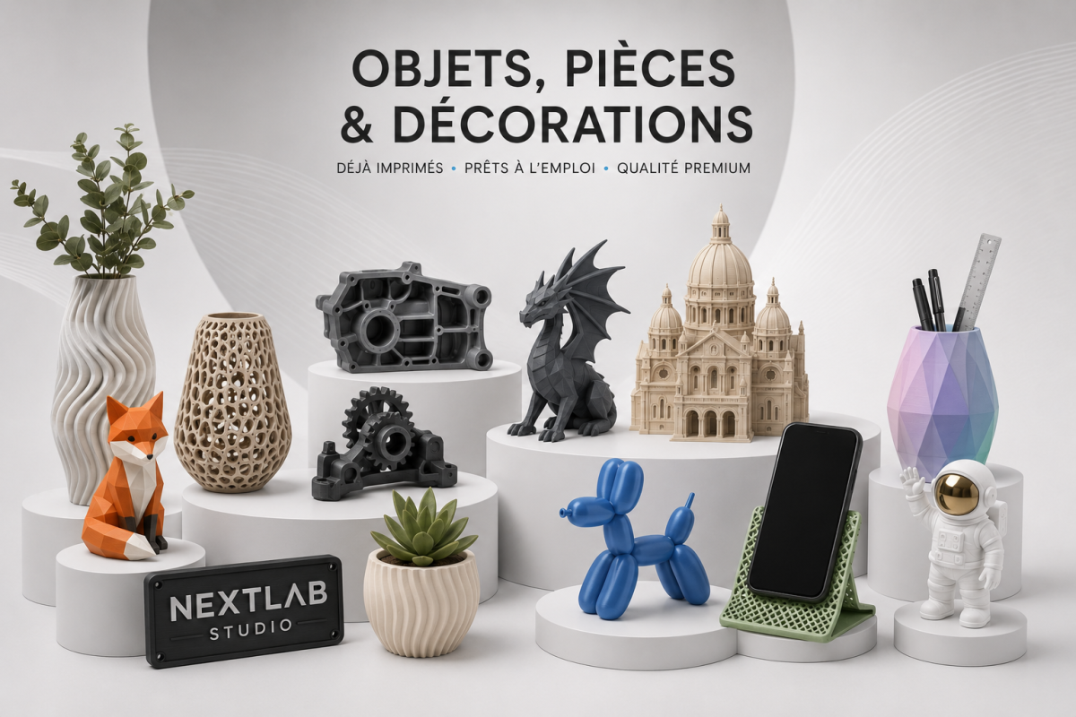 Objets imprimes